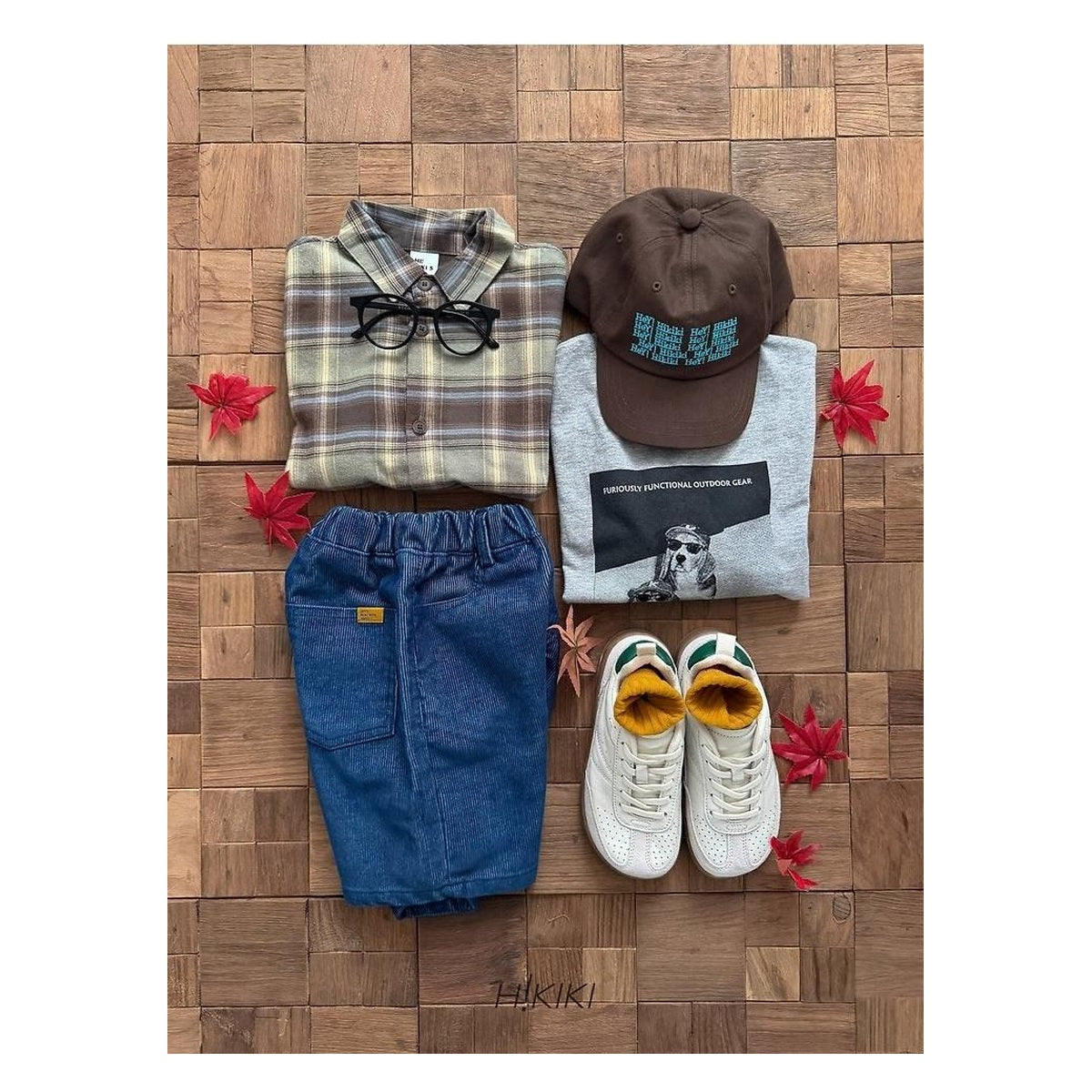 hikiki スリーパピーTシャツ