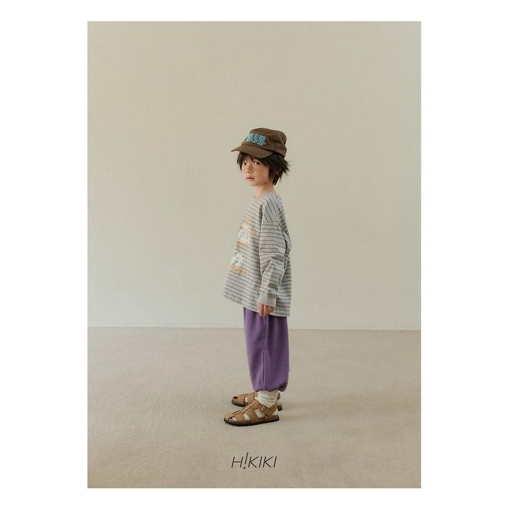 hikiki ロックストライプTシャツ
