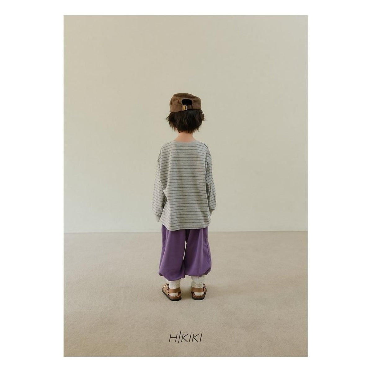 hikiki ロックストライプTシャツ