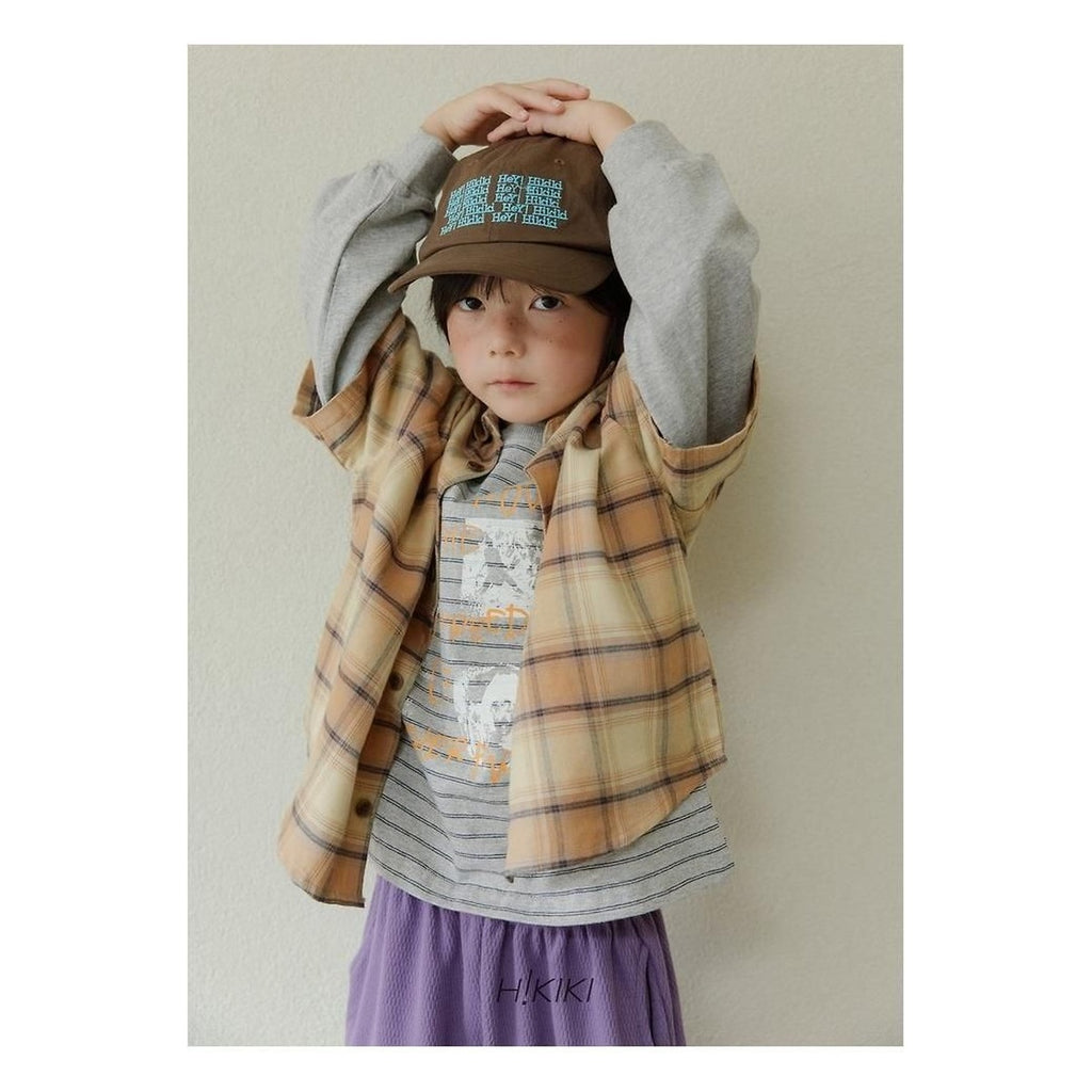 hikiki ロックストライプTシャツ