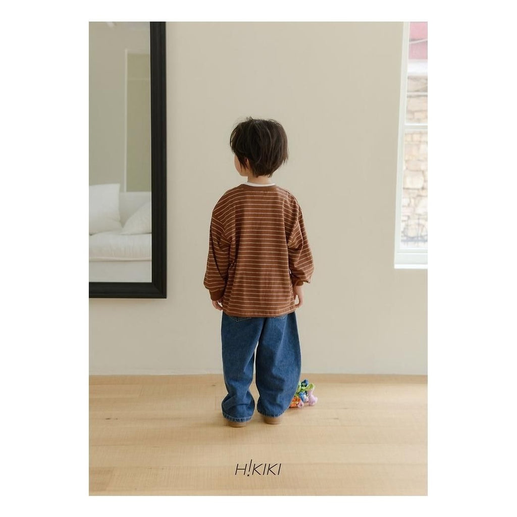 hikiki ロックストライプTシャツ