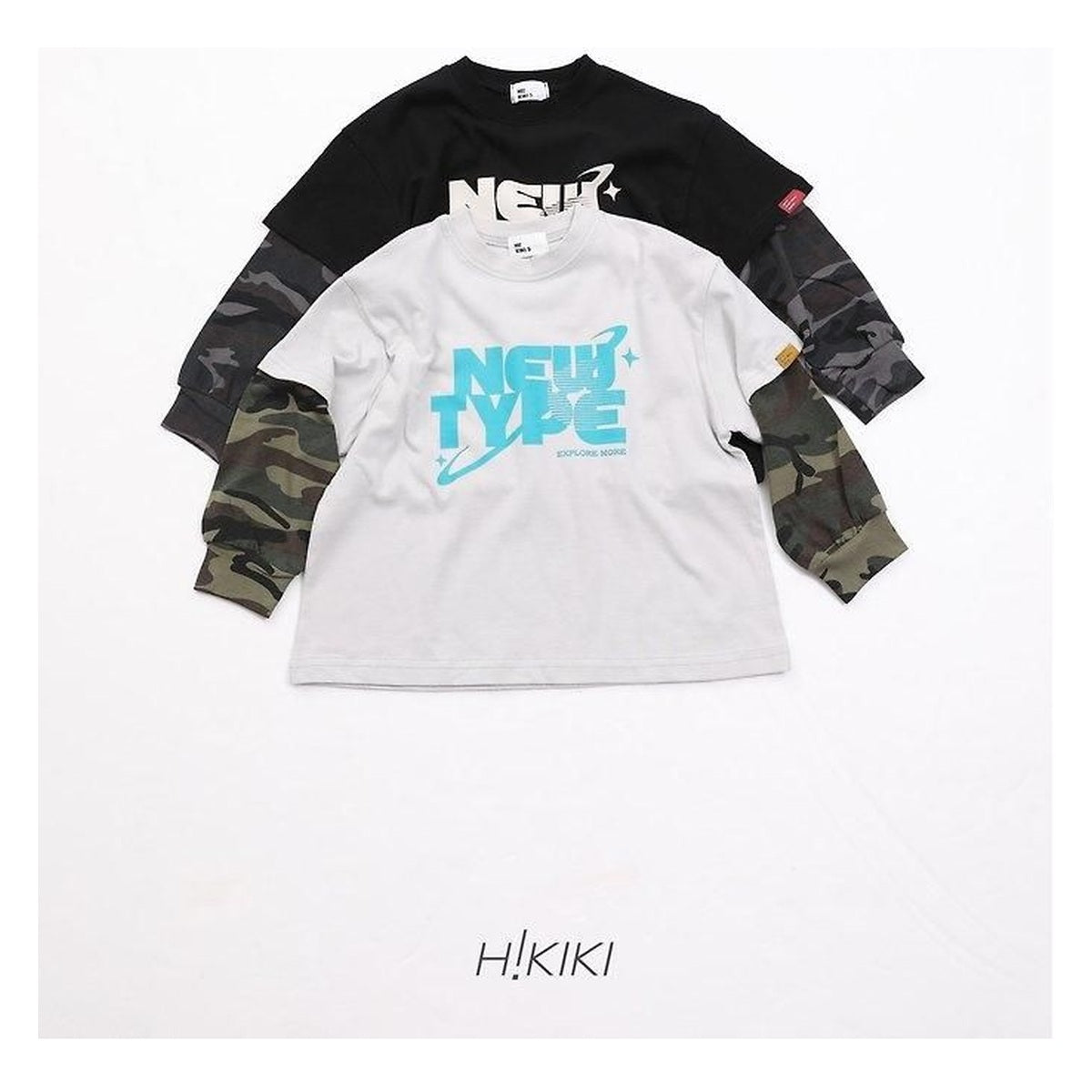 hikiki ニュータイプ重ねTシャツ