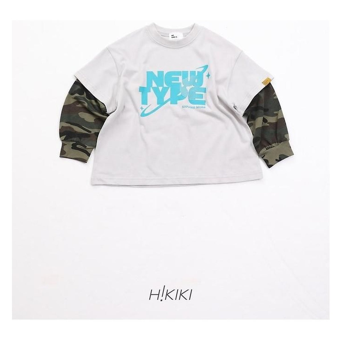 hikiki ニュータイプ重ねTシャツ