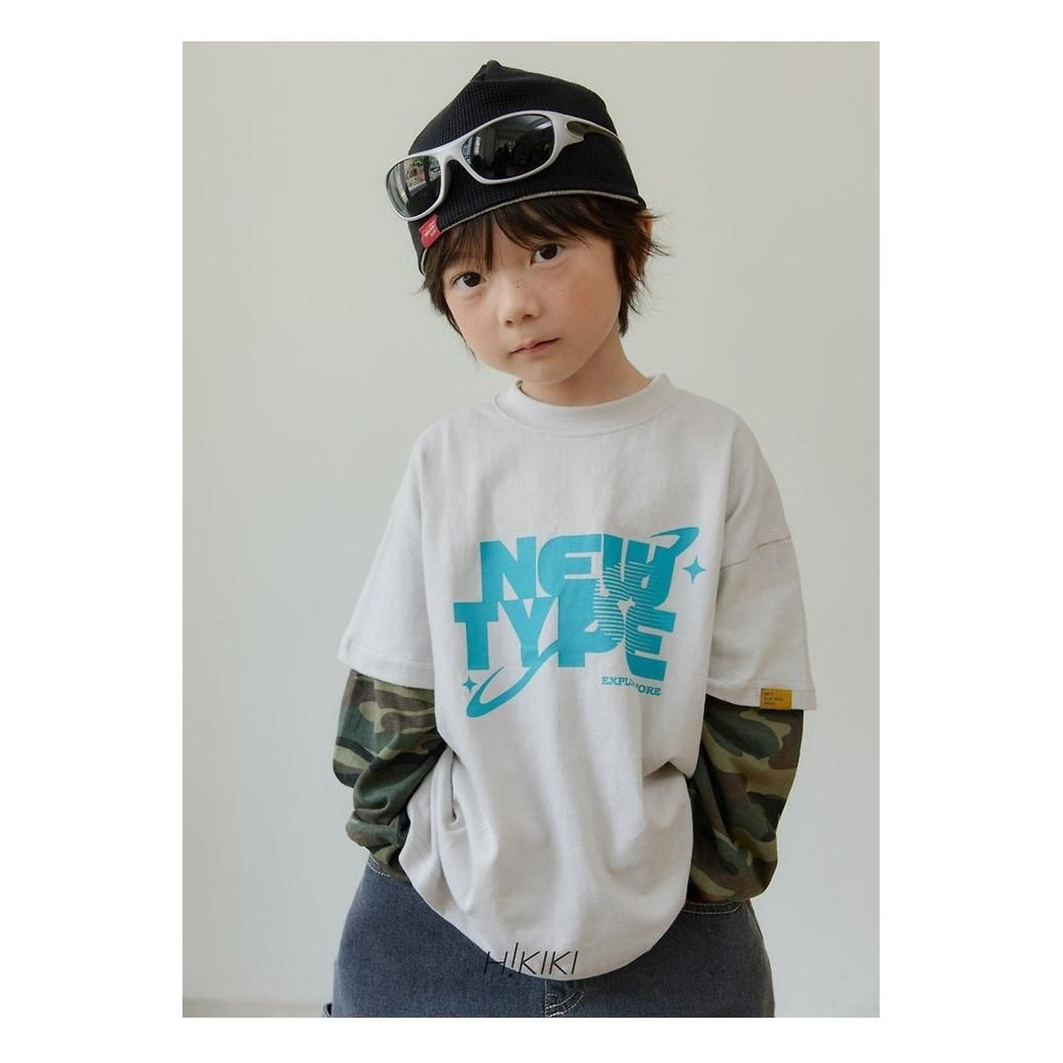 hikiki ニュータイプ重ねTシャツ