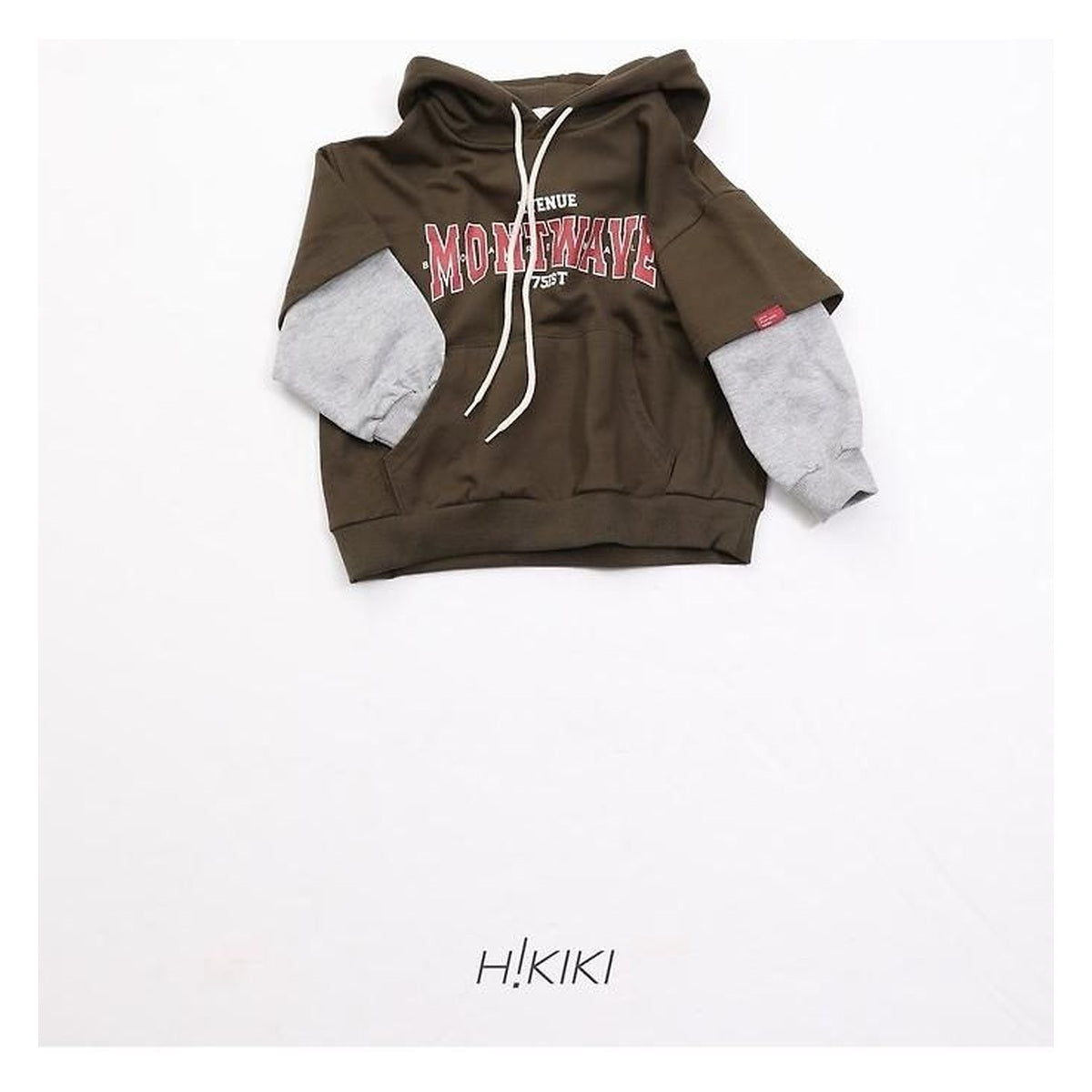 hikiki モント二重パーカー