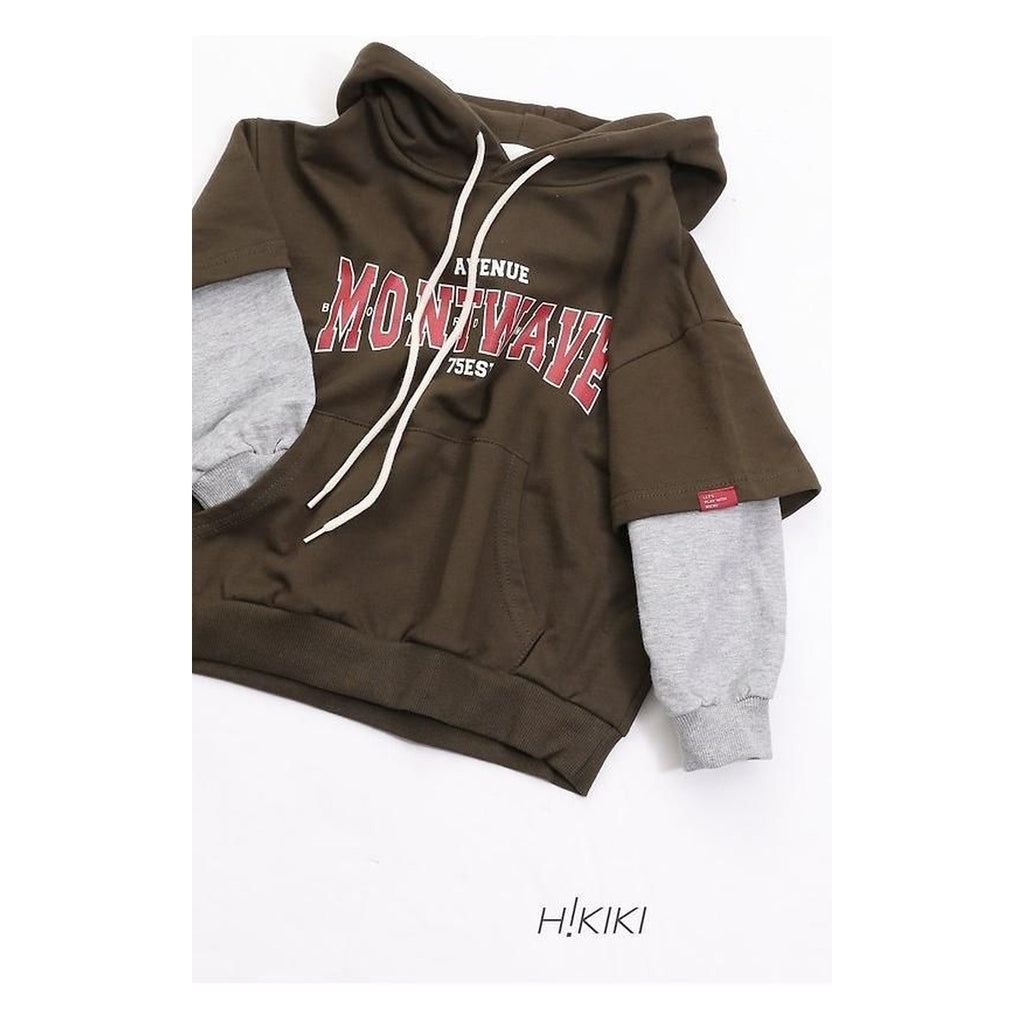 hikiki モント二重パーカー