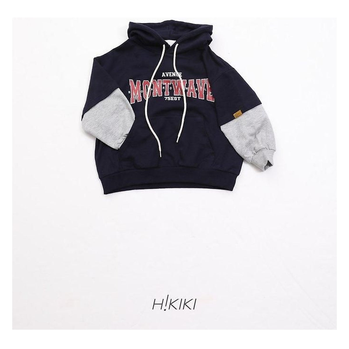 hikiki モント二重パーカー