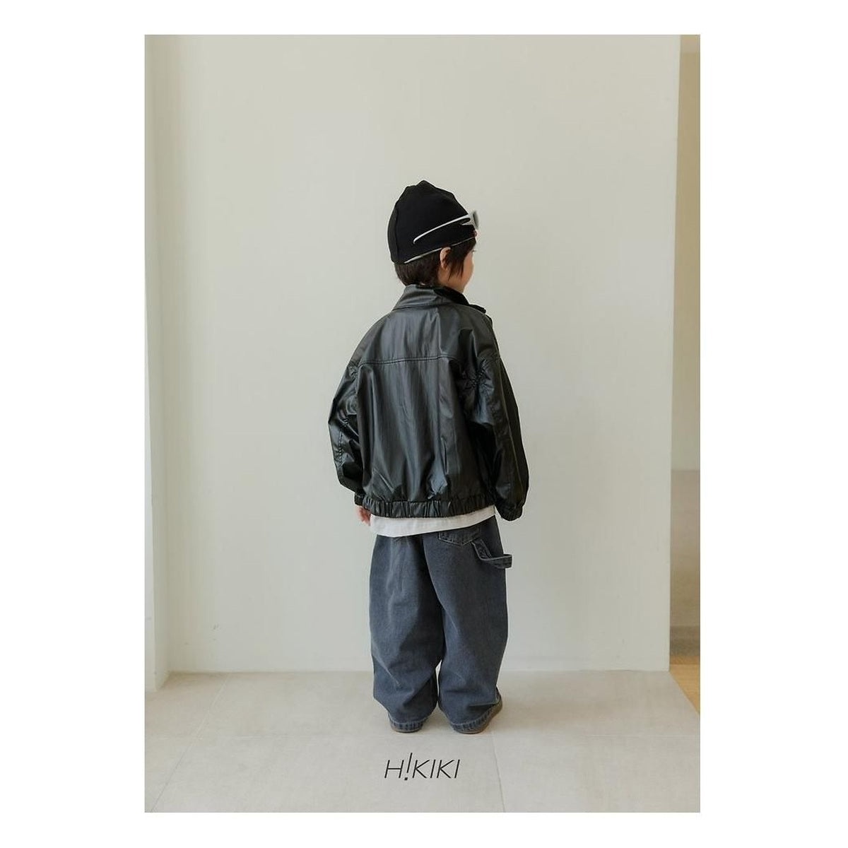 hikiki ライクレザージャンパー