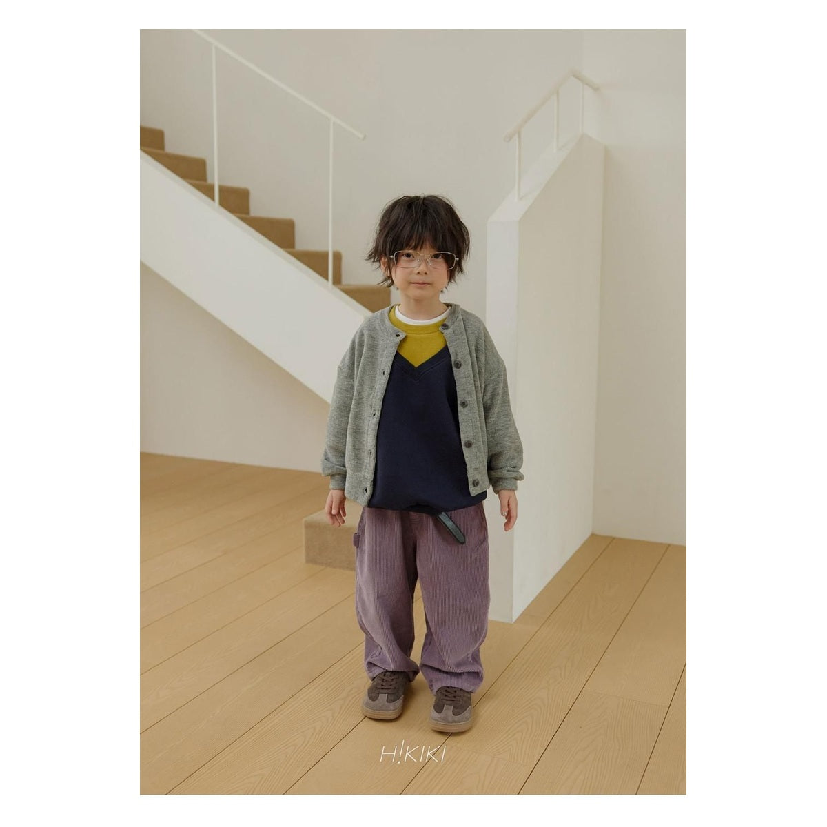 hikiki レイヤードスウェット