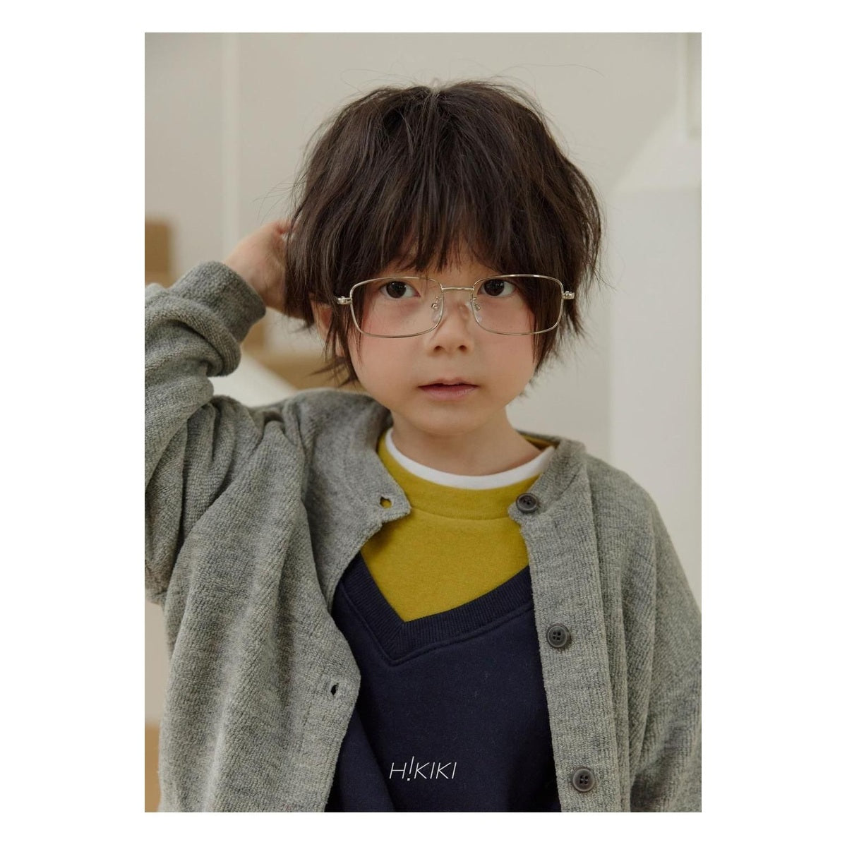 hikiki レイヤードスウェット