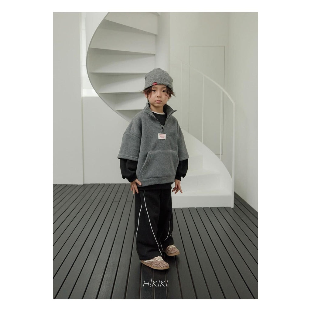 hikiki ラインワイドパンツ