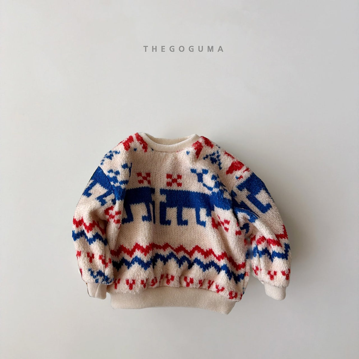 THE GOGUMA ふんわりボアトレーナー