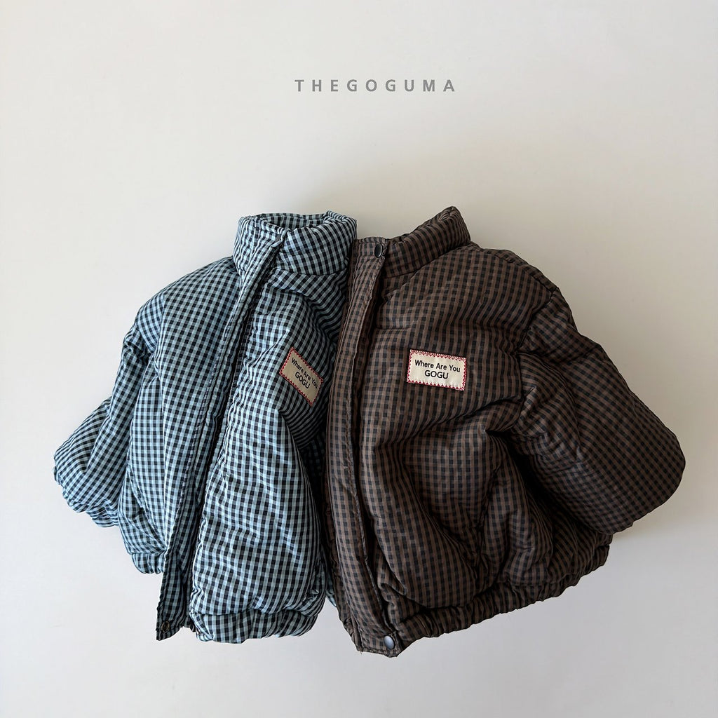THE GOGUMA チェック中綿ジャンパー