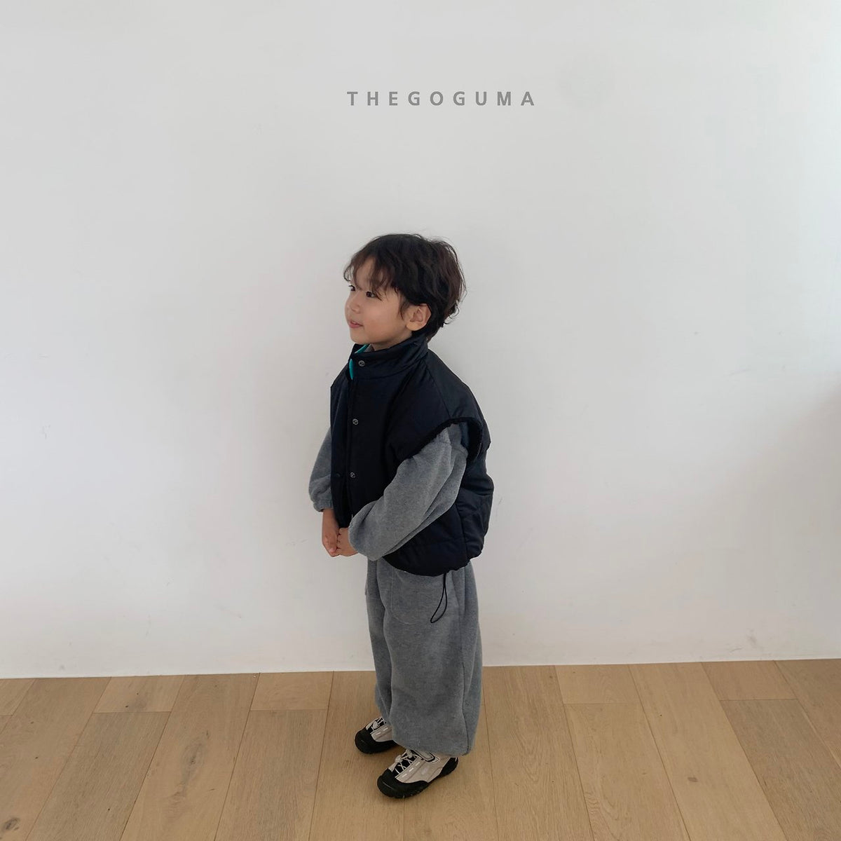 THE GOGUMA トゥーマッチ配色アノラック