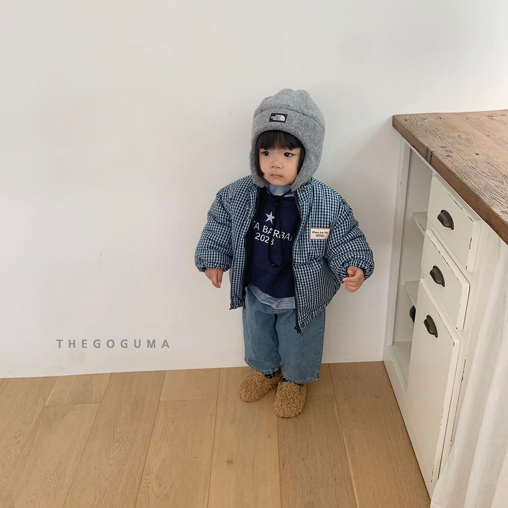 THE GOGUMA チェック中綿ジャンパー
