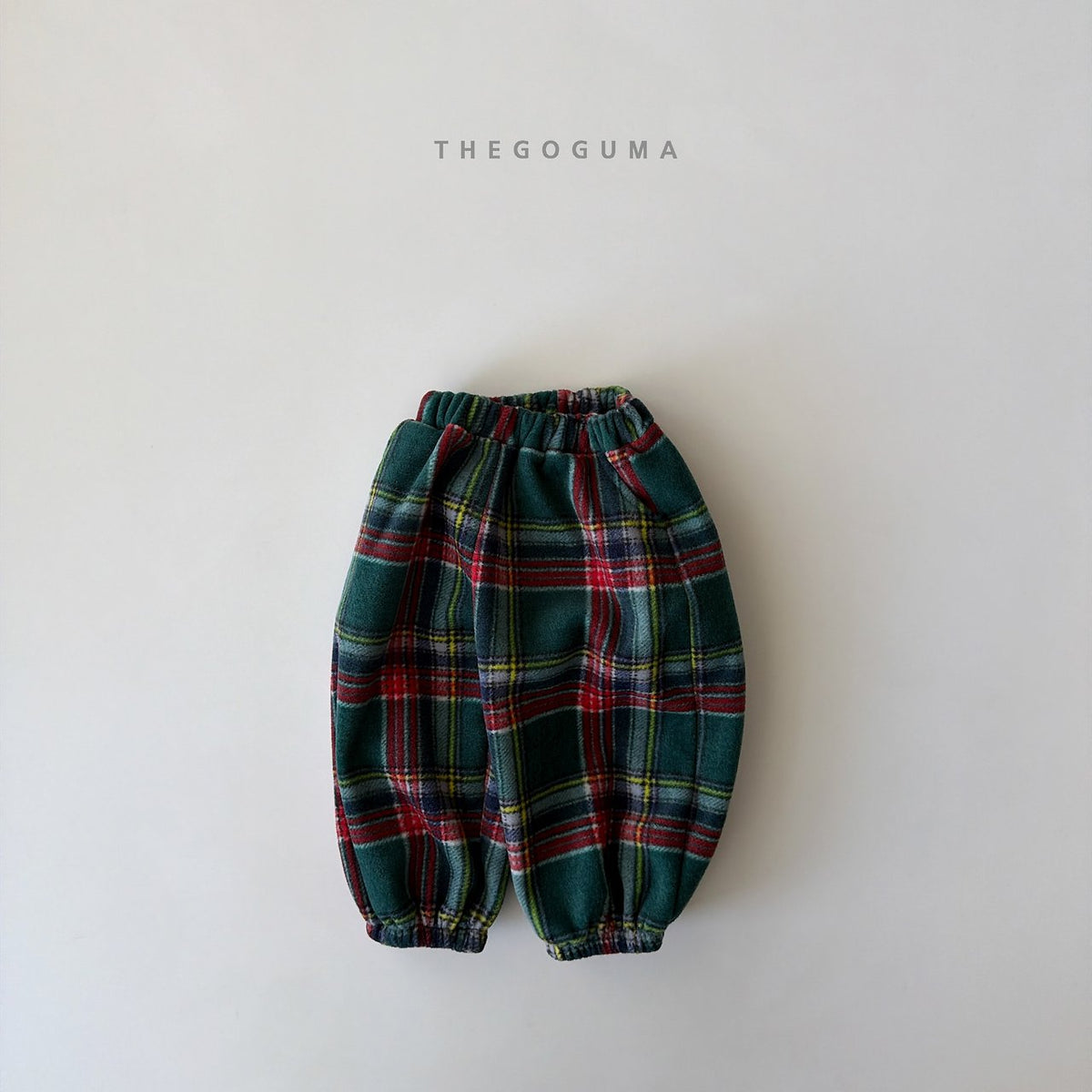 THE GOGUMA チェックバルーンジョガーパンツ