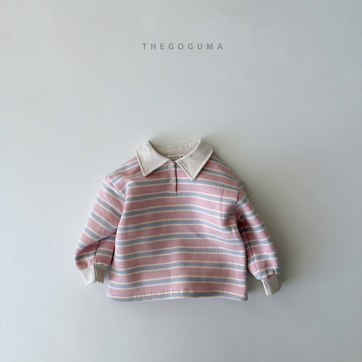 THE GOGUMA わたあめ裏起毛襟付きTシャツ