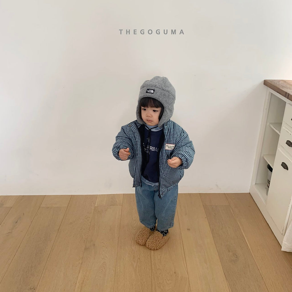THE GOGUMA チェック中綿ジャンパー