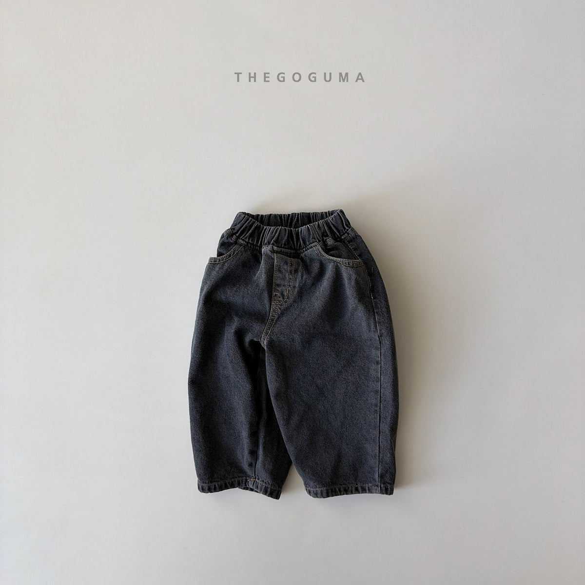 THE GOGUMA バレル裏起毛デニムパンツ