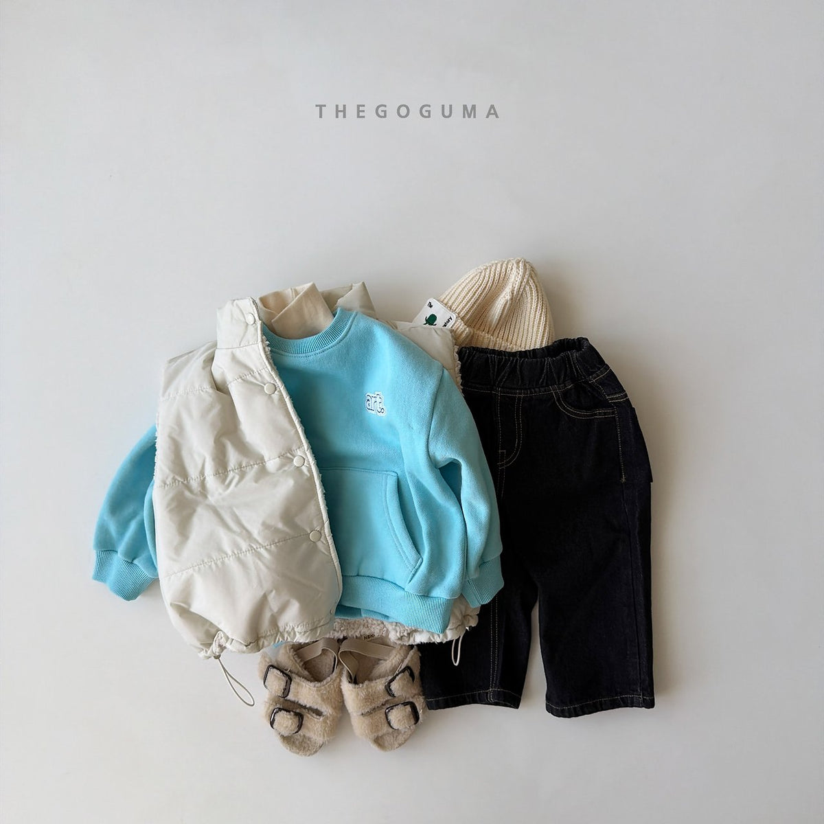 THE GOGUMA ボア中綿ベスト