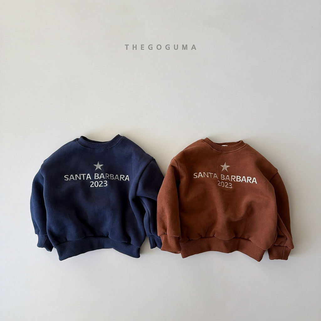 THE GOGUMA バーバラ刺繍トレーナー