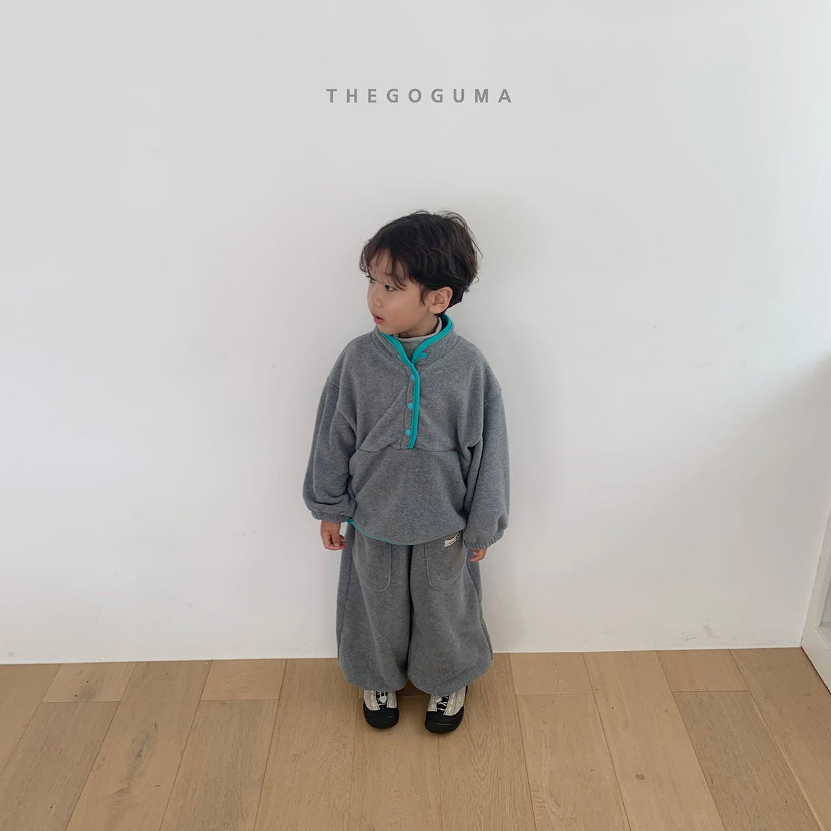 THE GOGUMA トゥーマッチ配色アノラック