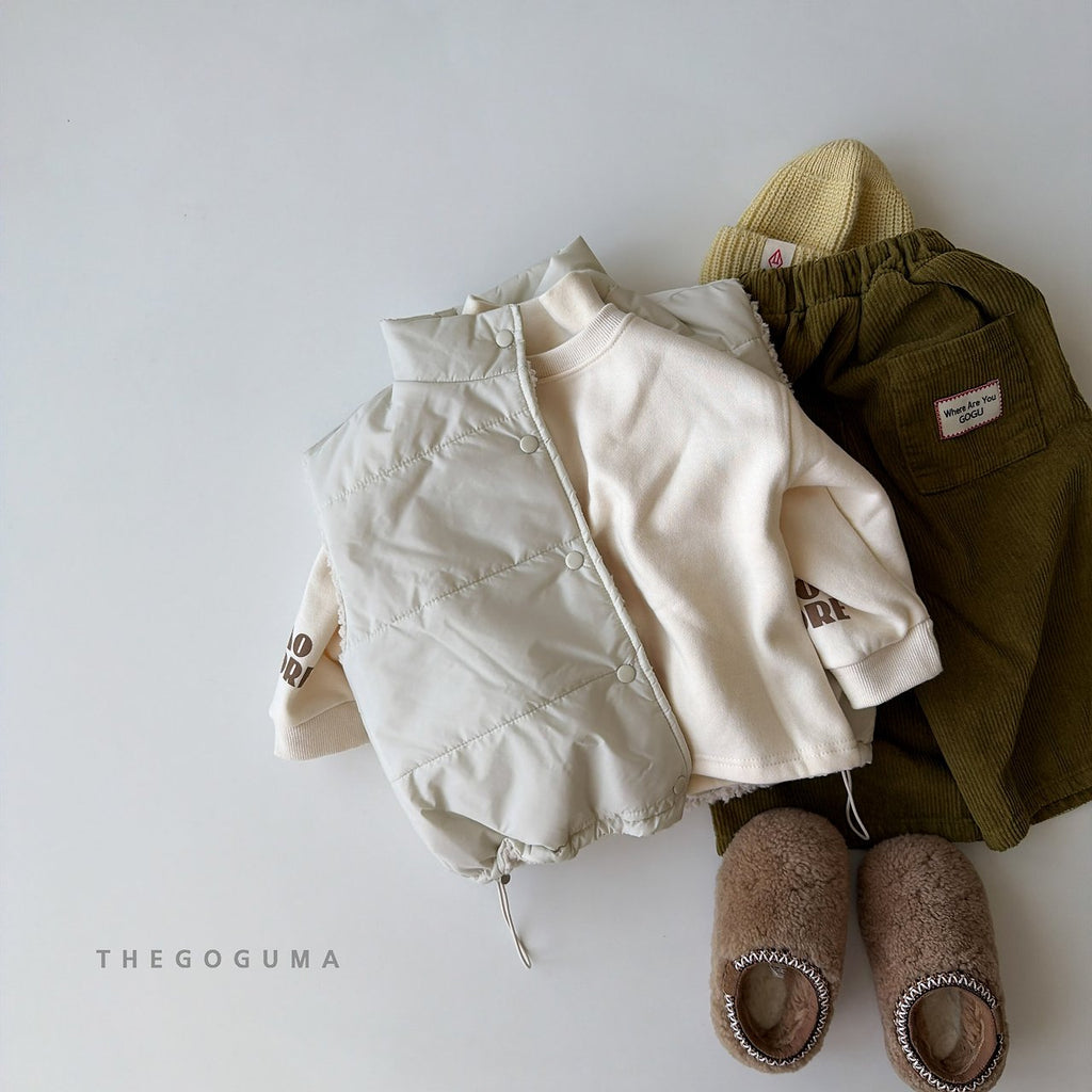 THE GOGUMA ボア中綿ベスト
