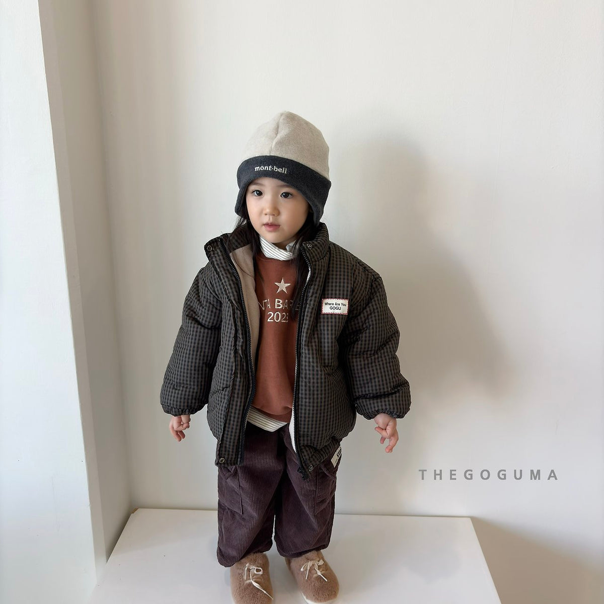 THE GOGUMA チェック中綿ジャンパー