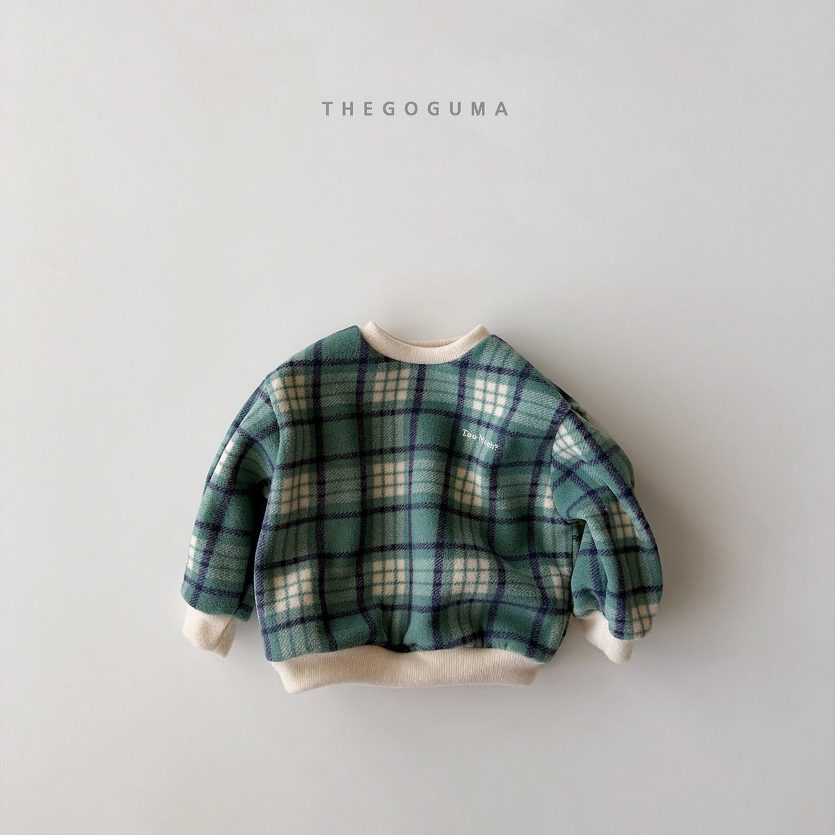 THE GOGUMA チェックポンポントレーナー