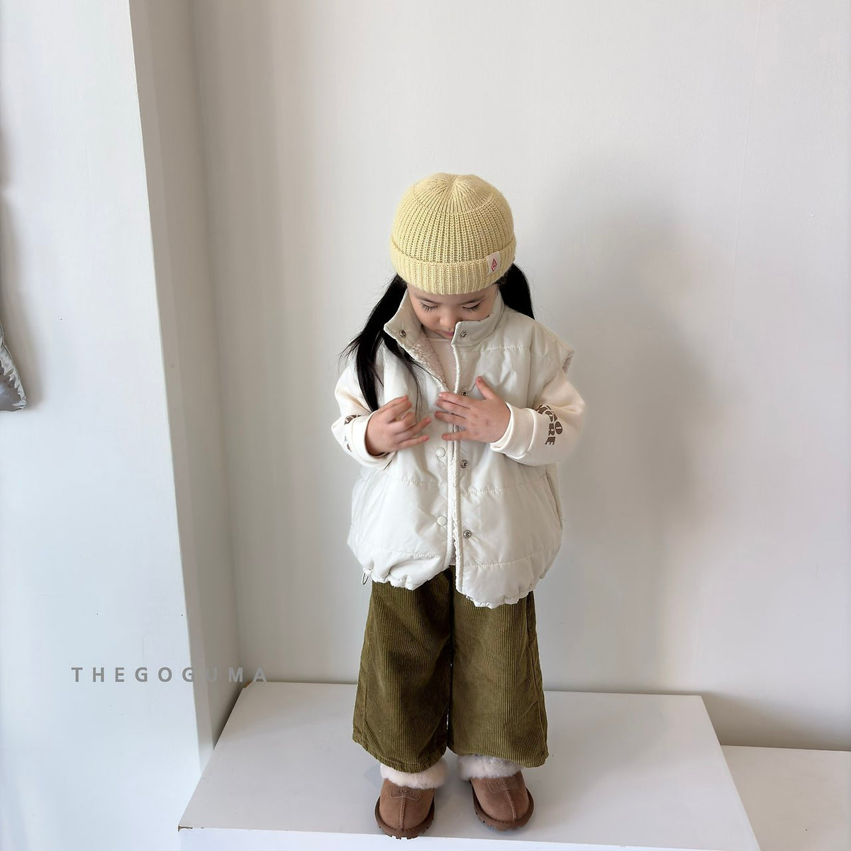 THE GOGUMA ボア中綿ベスト