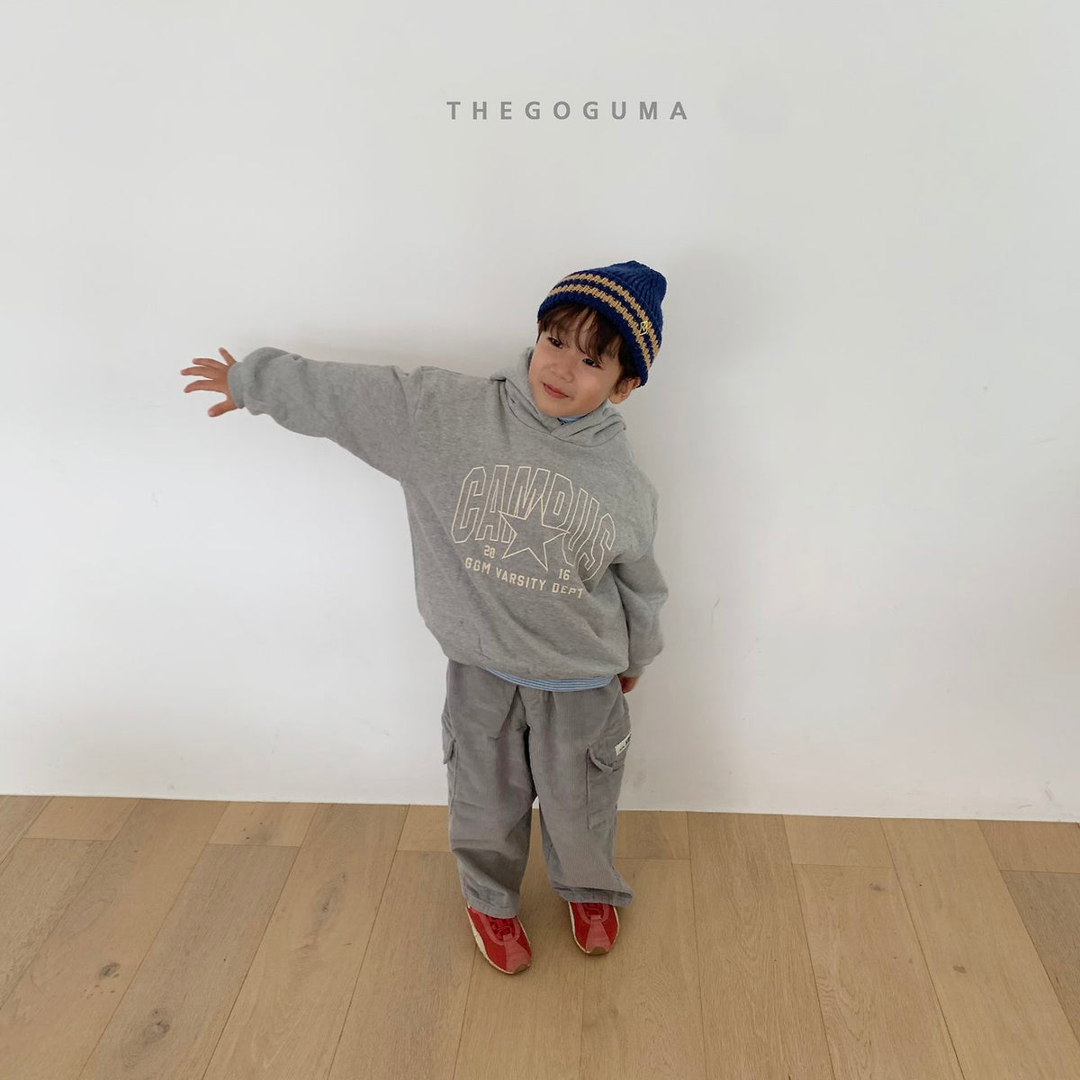 THE GOGUMA キャンパスパーカー