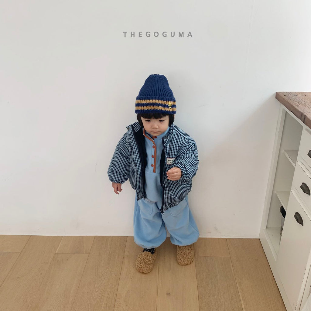 THE GOGUMA トゥーマッチ配色アノラック