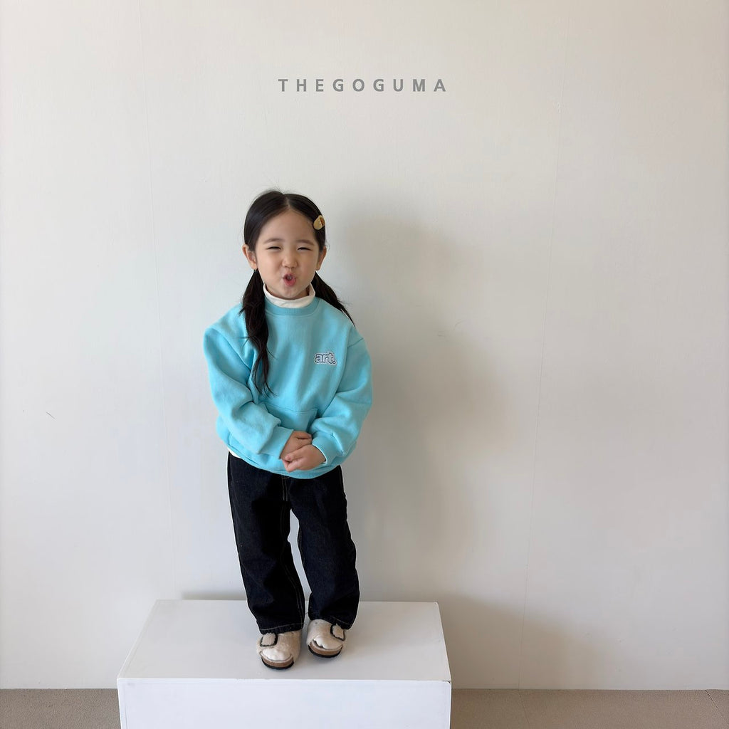 THE GOGUMA 裏起毛トクトクデニムパンツ