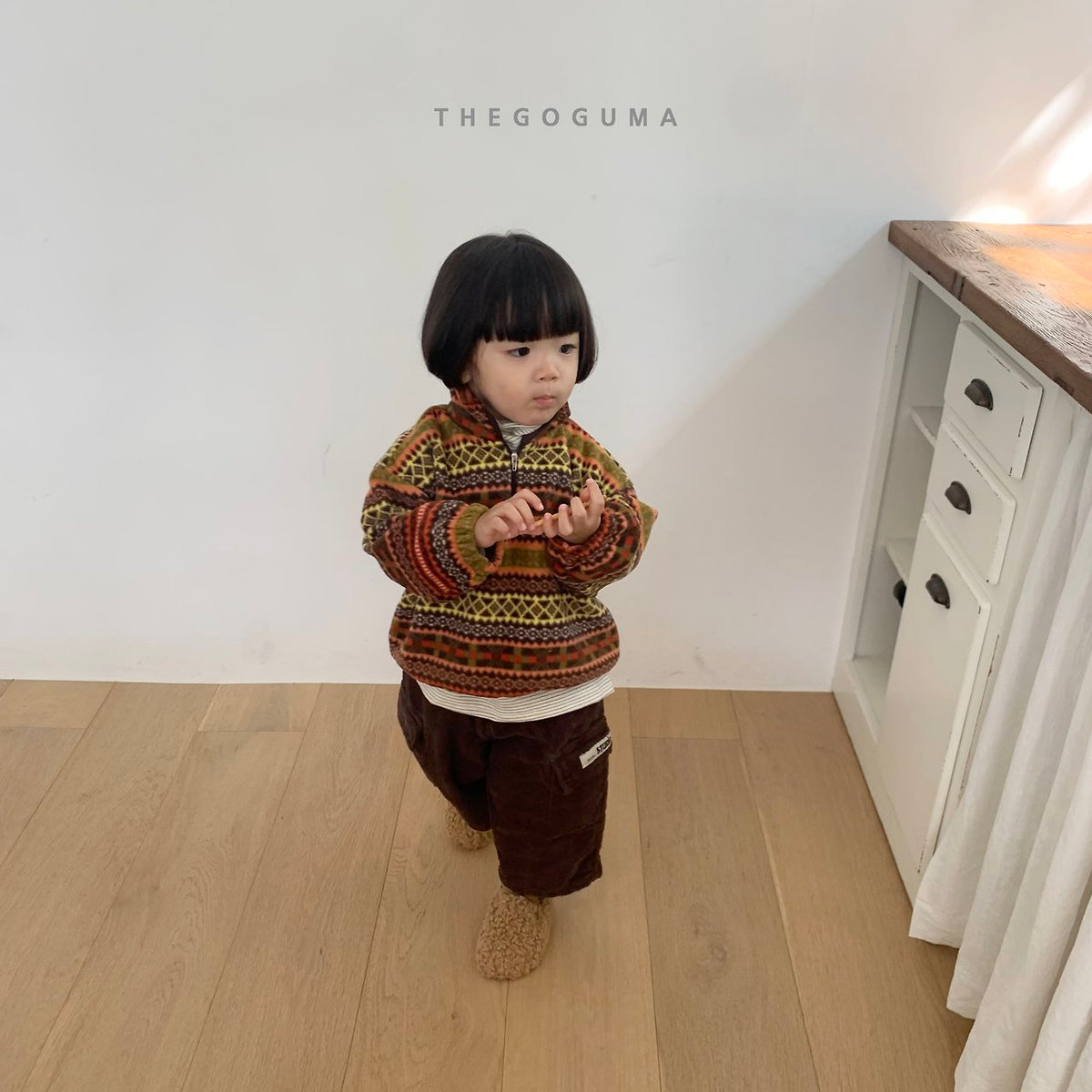 THE GOGUMA パタゴフリースアノラック