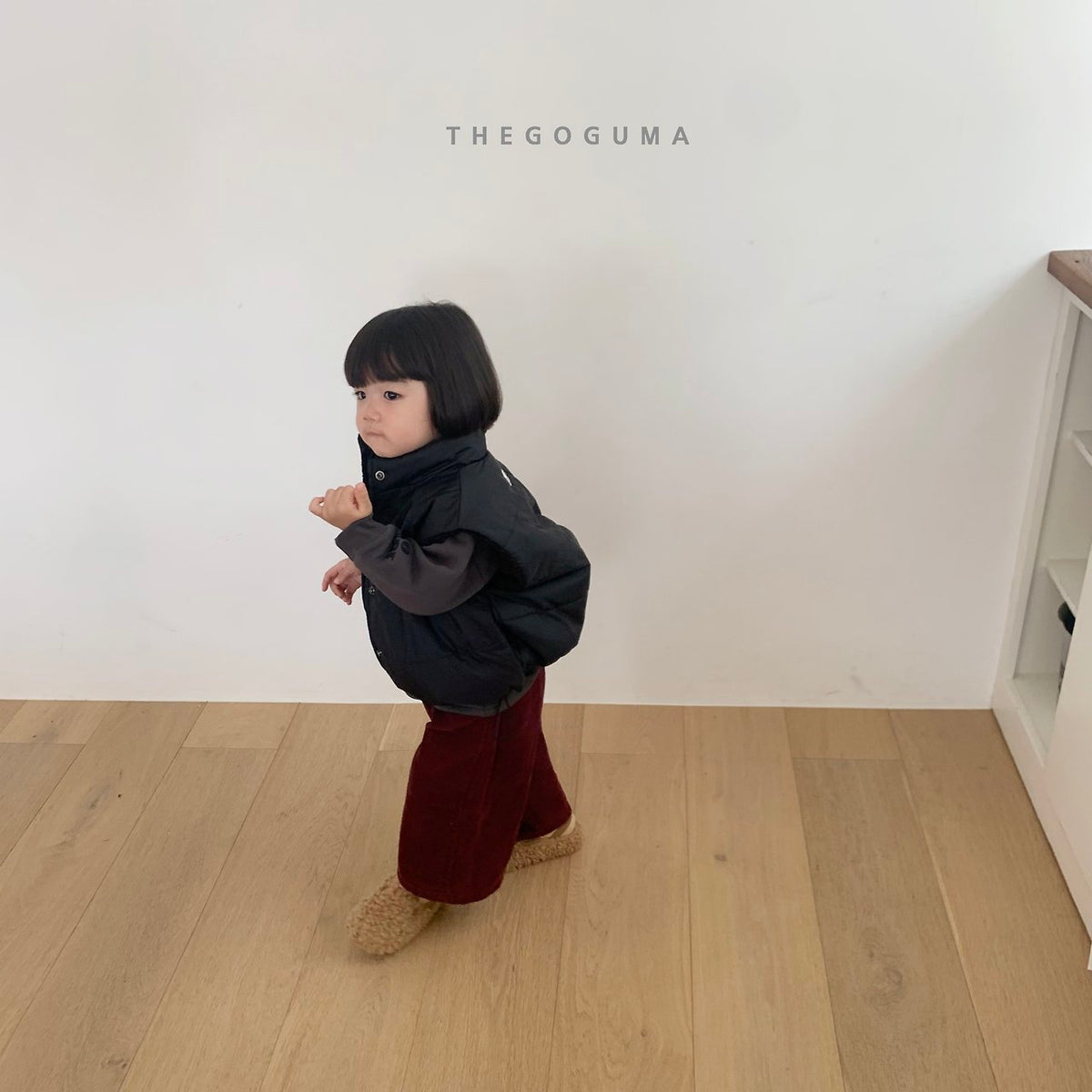 THE GOGUMA ボア中綿ベスト