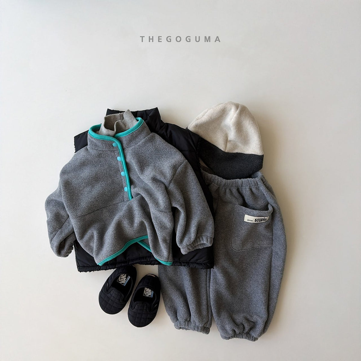 THE GOGUMA トゥーマッチ配色アノラック