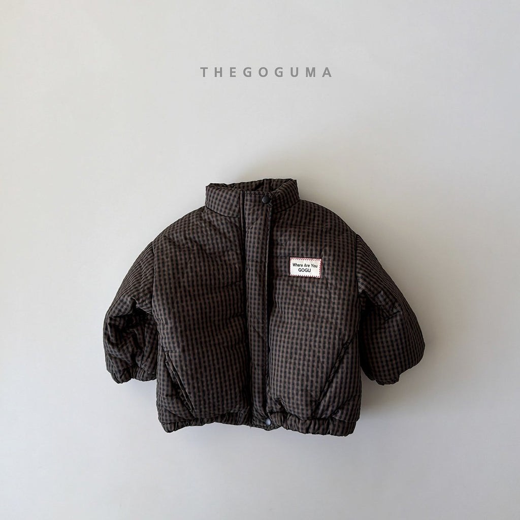 THE GOGUMA チェック中綿ジャンパー