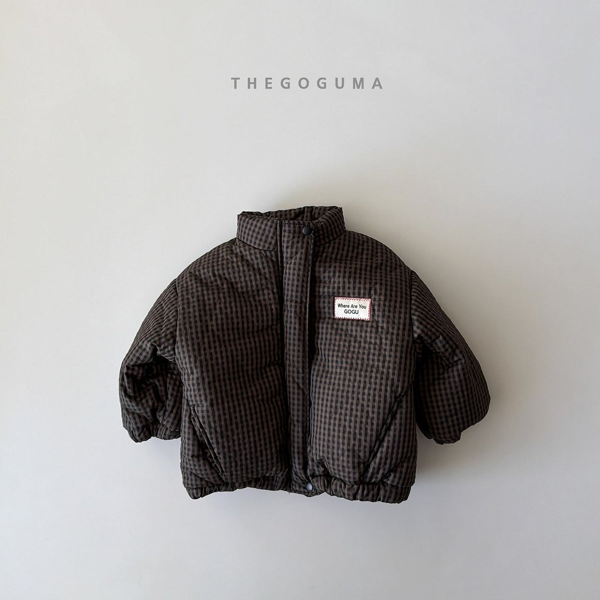 THE GOGUMA チェック中綿ジャンパー