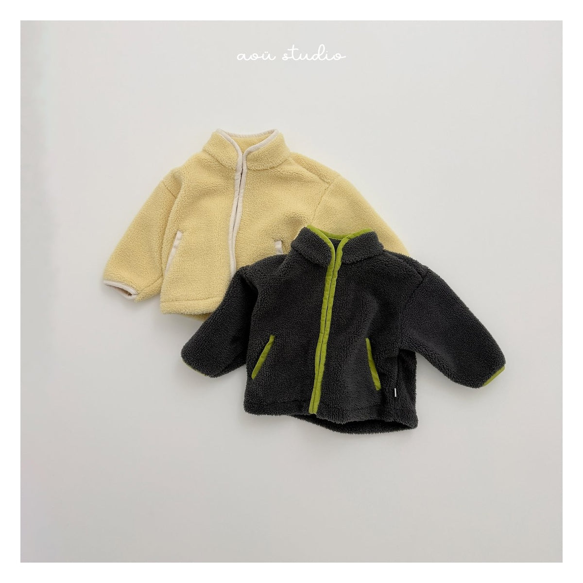 aou studio フリースジャケット