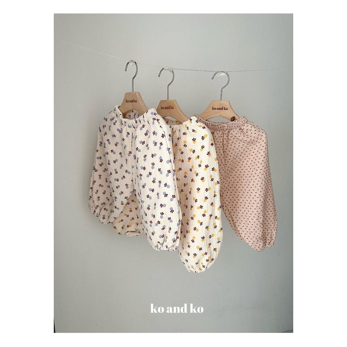 Ko and Ko 順無柄ブルマーパンツ