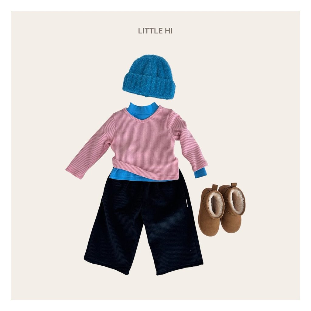 LITTLE HI ロリポップピーチポロT