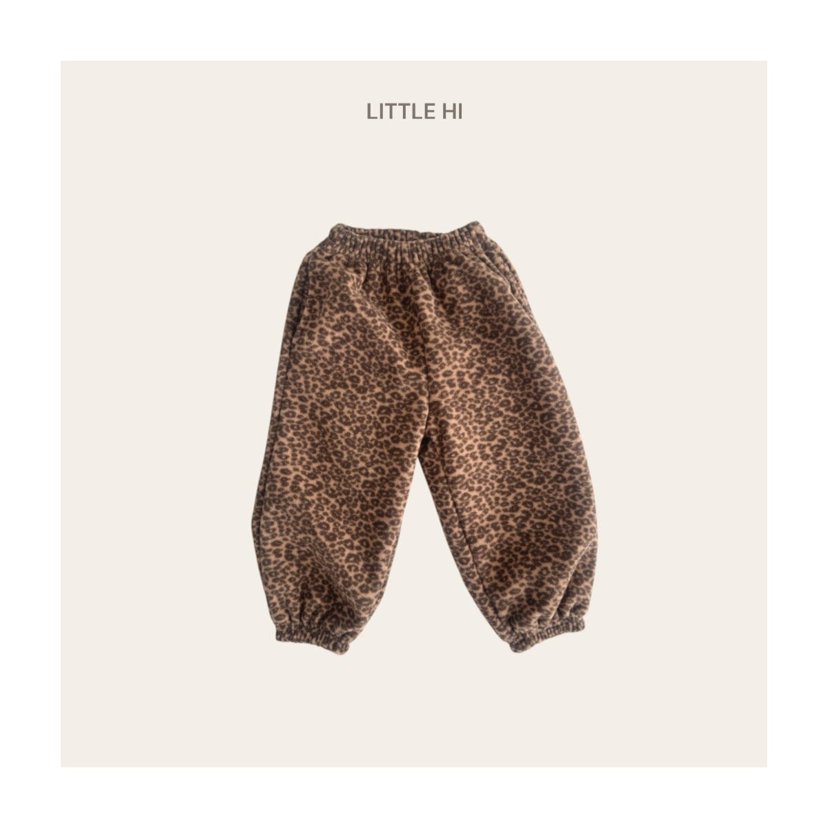 LITTLE HI フリースパンツ