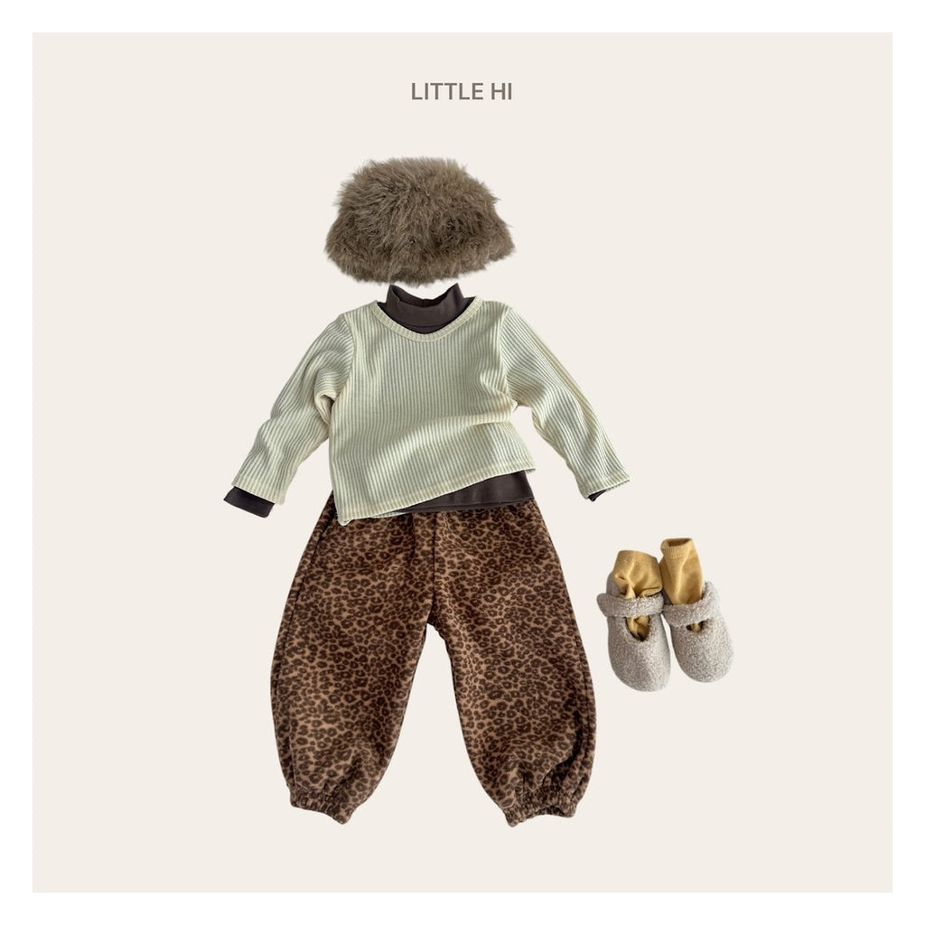 LITTLE HI フリースパンツ