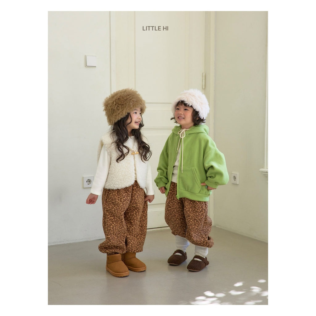 LITTLE HI フリースパンツ