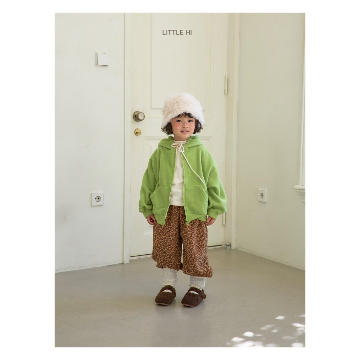 LITTLE HI フリースパンツ