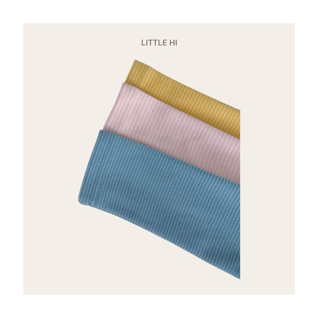 LITTLE HI ストライプポロシャツ