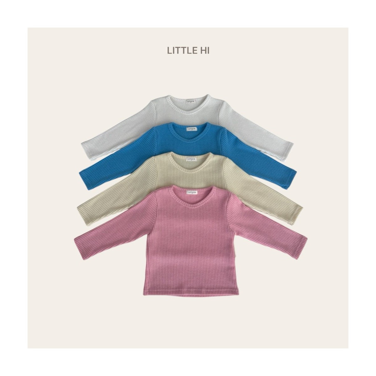 LITTLE HI フォグニーVネックTシャツ