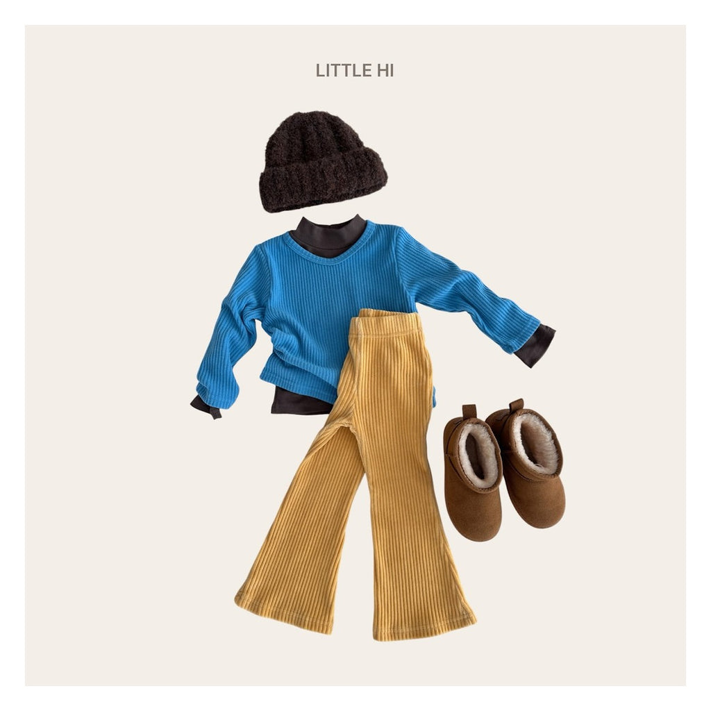 LITTLE HI フォグニーVネックTシャツ