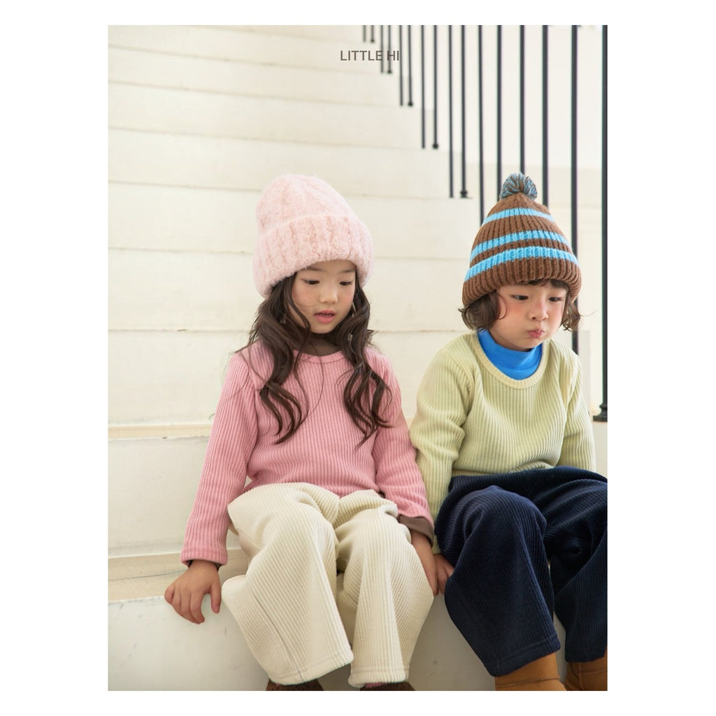 LITTLE HI フォグニーVネックTシャツ