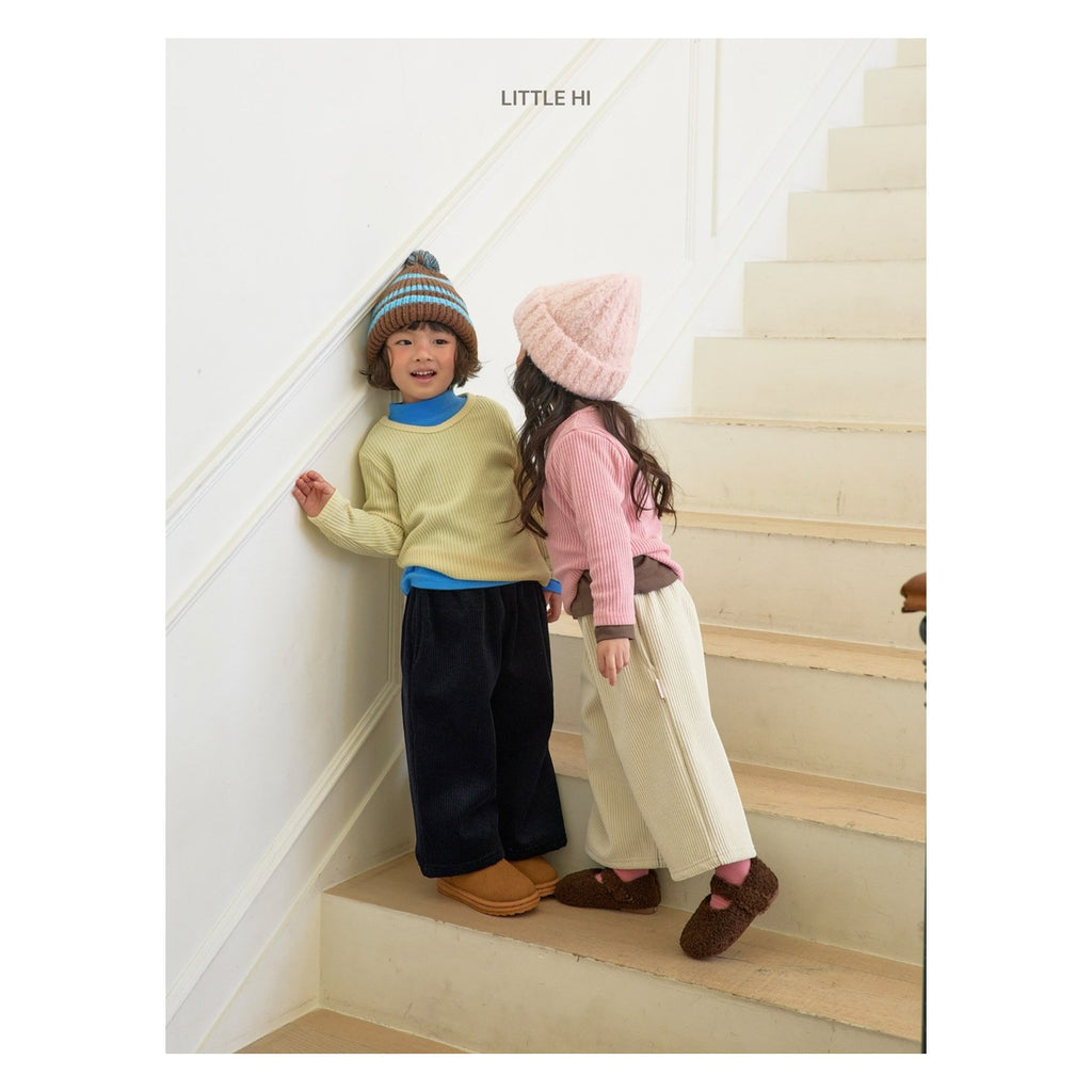 LITTLE HI フォグニーVネックTシャツ
